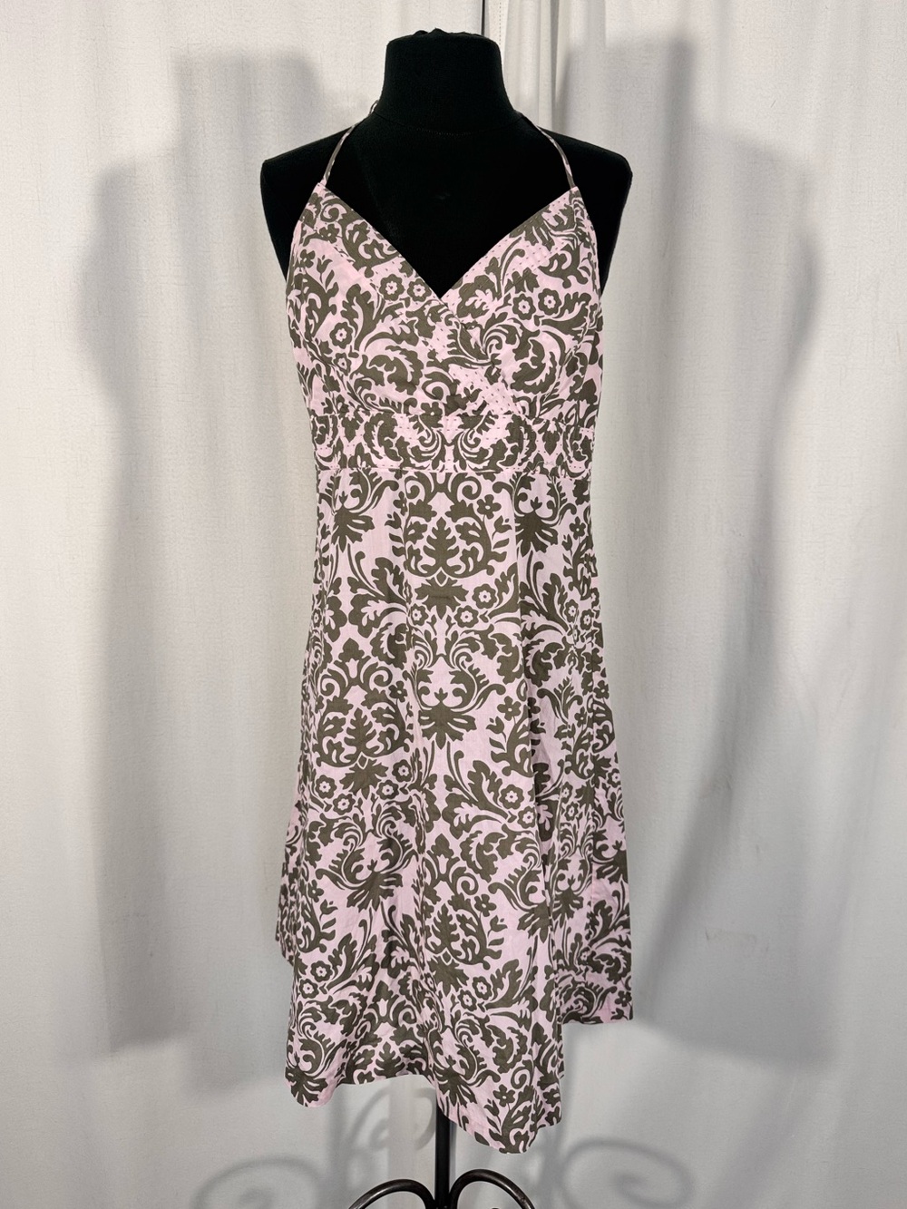 Tommy Bahama Cotton Floral Halter Dress